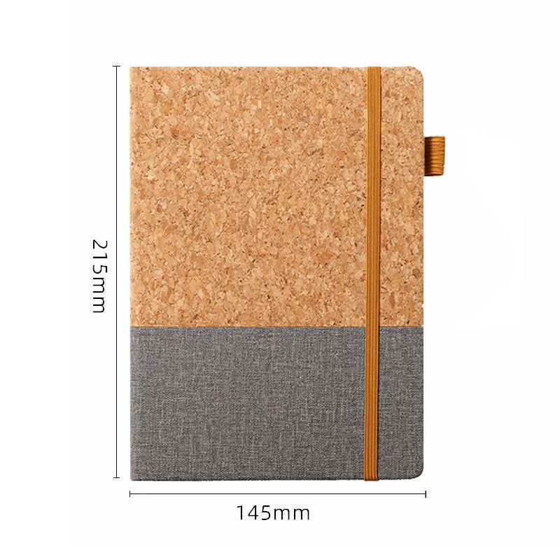 A5 Cork-Spliced Business Notebook (Multiple Colors) – Office & Daily Journal