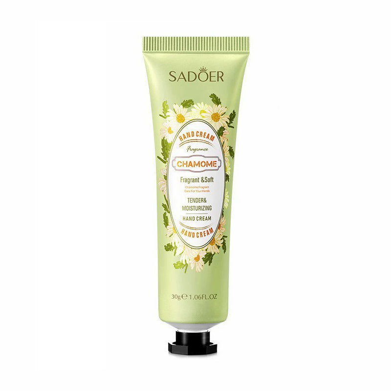 Chamomile Hand Cream – Tender Moisturizing Fragrant Hand Lotion, Soothing Chamomile Scent, 30g for Daily Hand Care