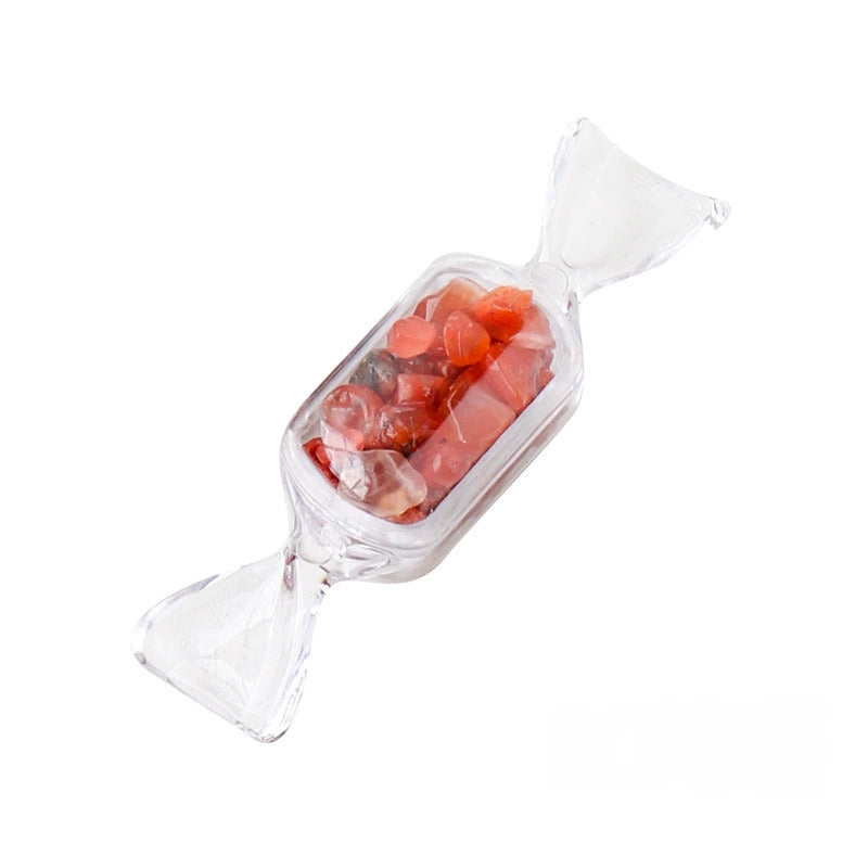 Natural Crystal Chip Candy-Shaped Mini Decorations – Multiple Crystal Options