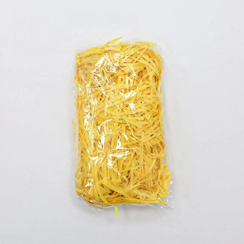 Raffia Paper Shred Filler (100g) – Decorative Gift Box Filler (Multiple Color Options)