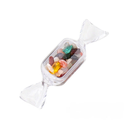 Natural Crystal Chip Candy-Shaped Mini Decorations – Multiple Crystal Options