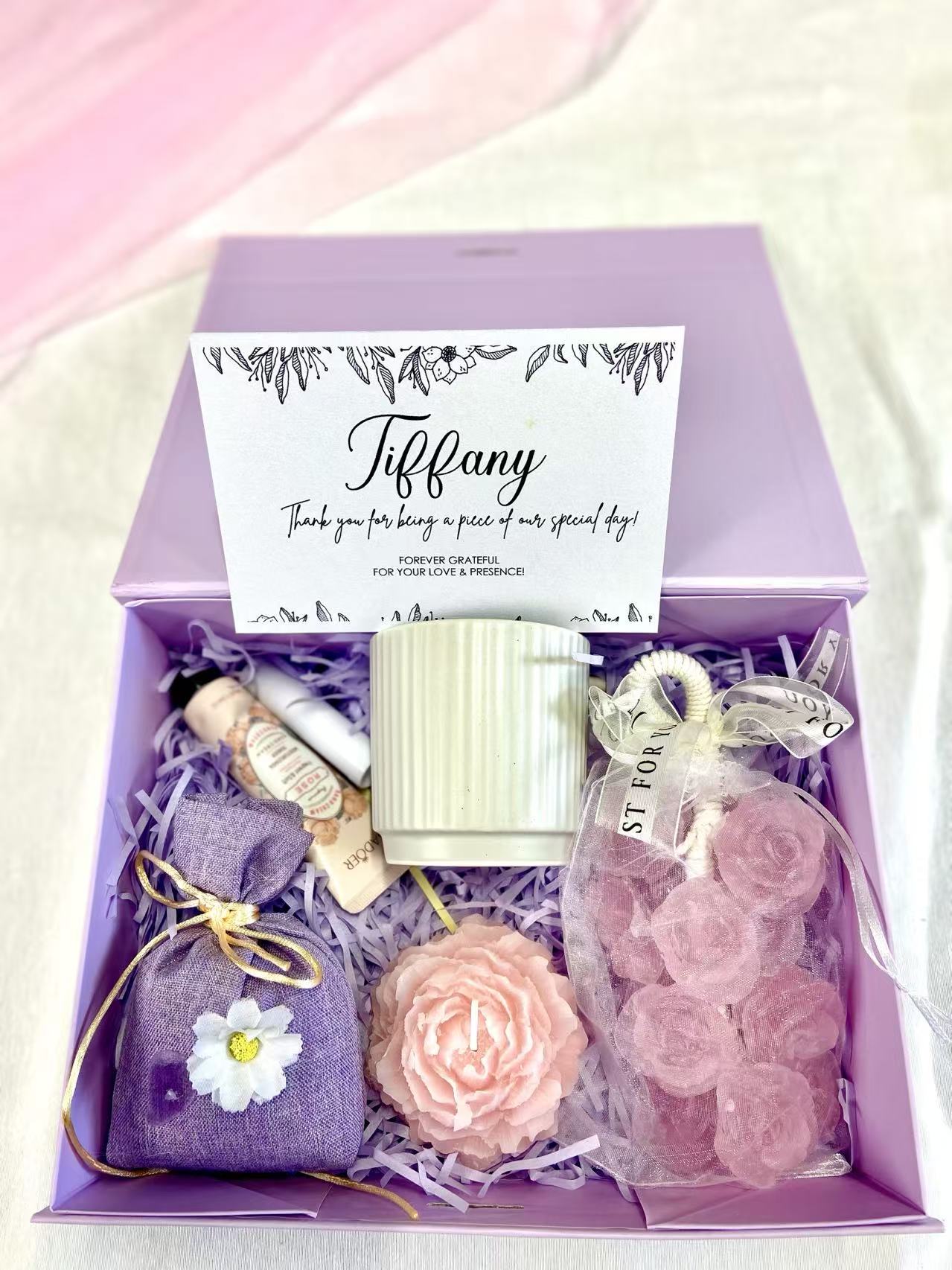 Purple Serenity Mug & Self-Care Thank You Gift Box