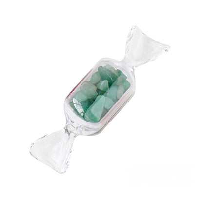 Natural Crystal Chip Candy-Shaped Mini Decorations – Multiple Crystal Options