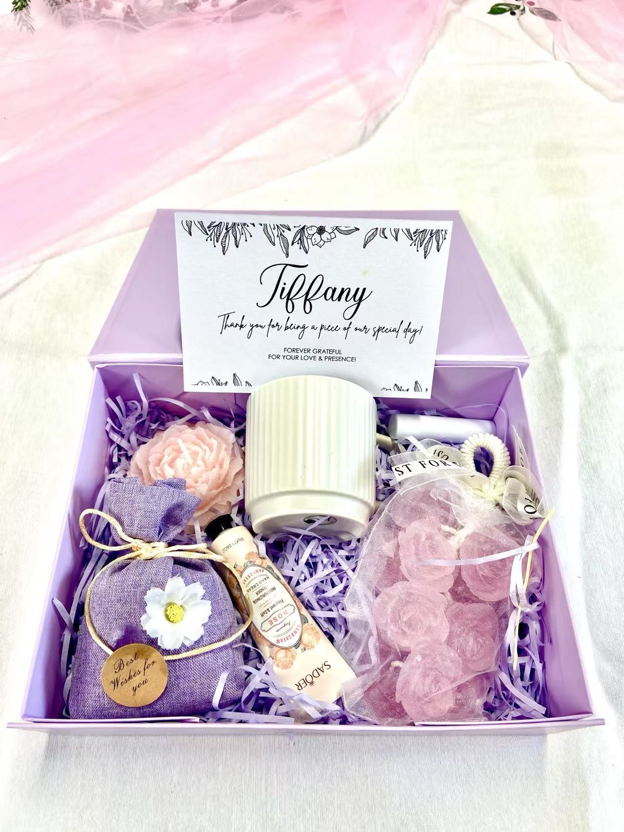 Purple Serenity Mug & Self-Care Thank You Gift Box