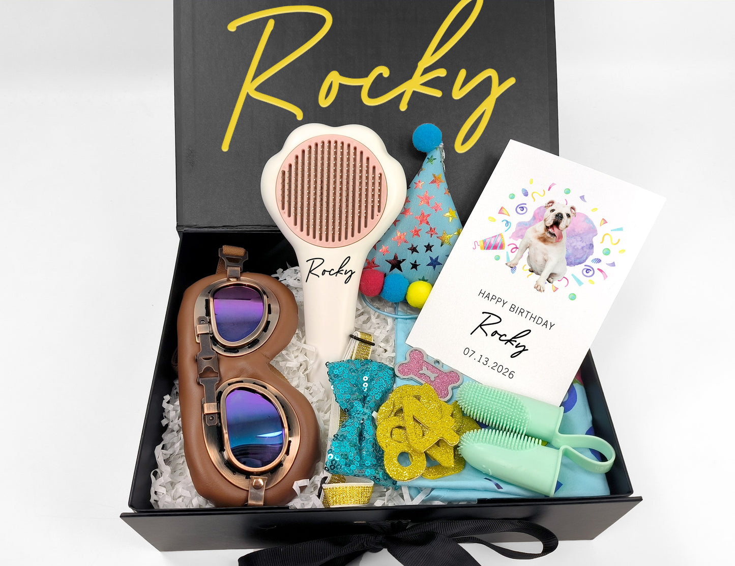 Custom Dog Birthday Adventure Gift Box