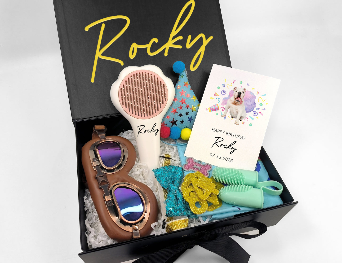 Custom Dog Birthday Adventure Gift Box