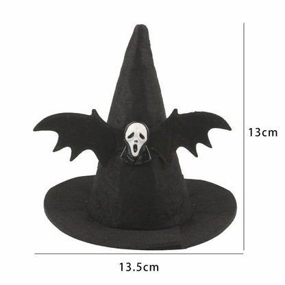 Halloween Pet Witch Hats (Multiple Styles) – For Dogs & Cats