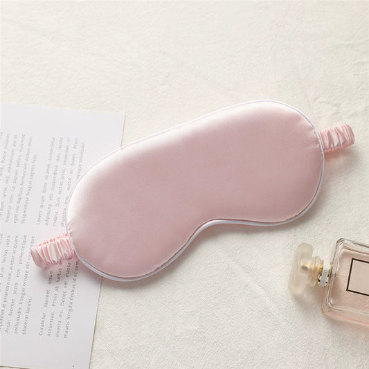 Double-Sided Silk-Like Light-Blocking Eye Mask – Multiple Color Options