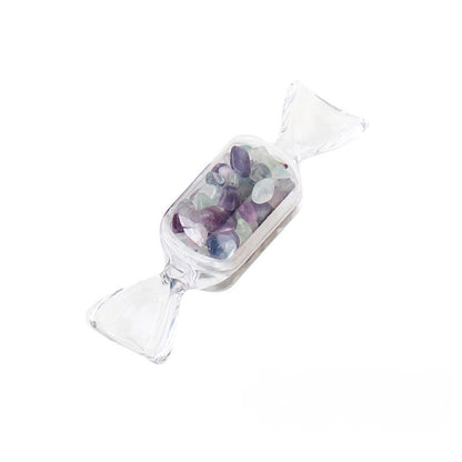 Natural Crystal Chip Candy-Shaped Mini Decorations – Multiple Crystal Options