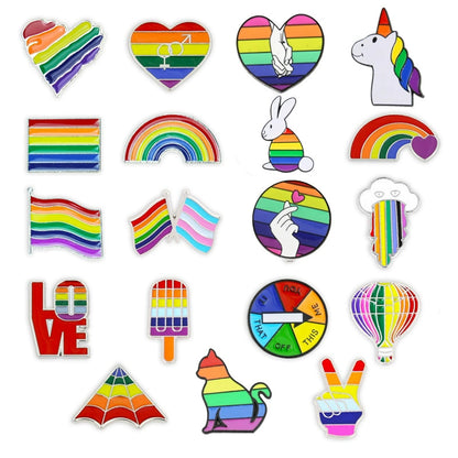 Creative Cartoon Metal Enamel Pins – Multiple Styles to Choose