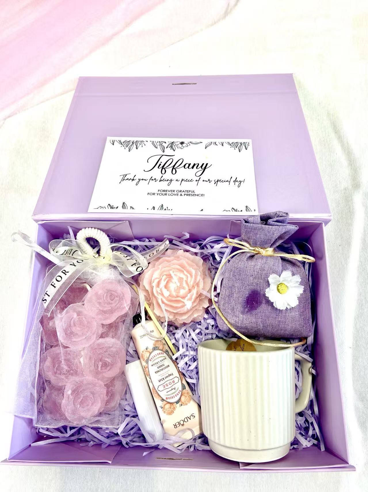 Purple Serenity Mug & Self-Care Thank You Gift Box
