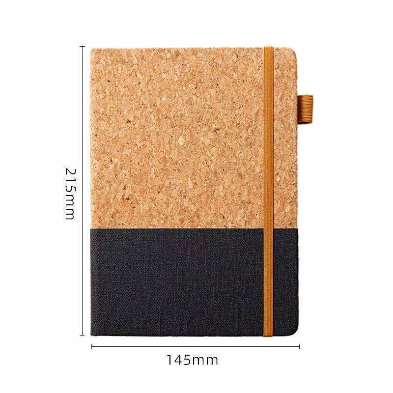 A5 Cork-Spliced Business Notebook (Multiple Colors) – Office & Daily Journal