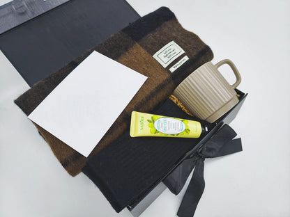 Warm Woolen Men’s Cozy Winter Care Gift Box – Retirement & Appreciation Edition