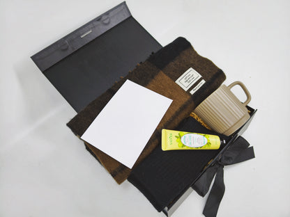 Warm Woolen Men’s Cozy Winter Care Gift Box – Retirement & Appreciation Edition