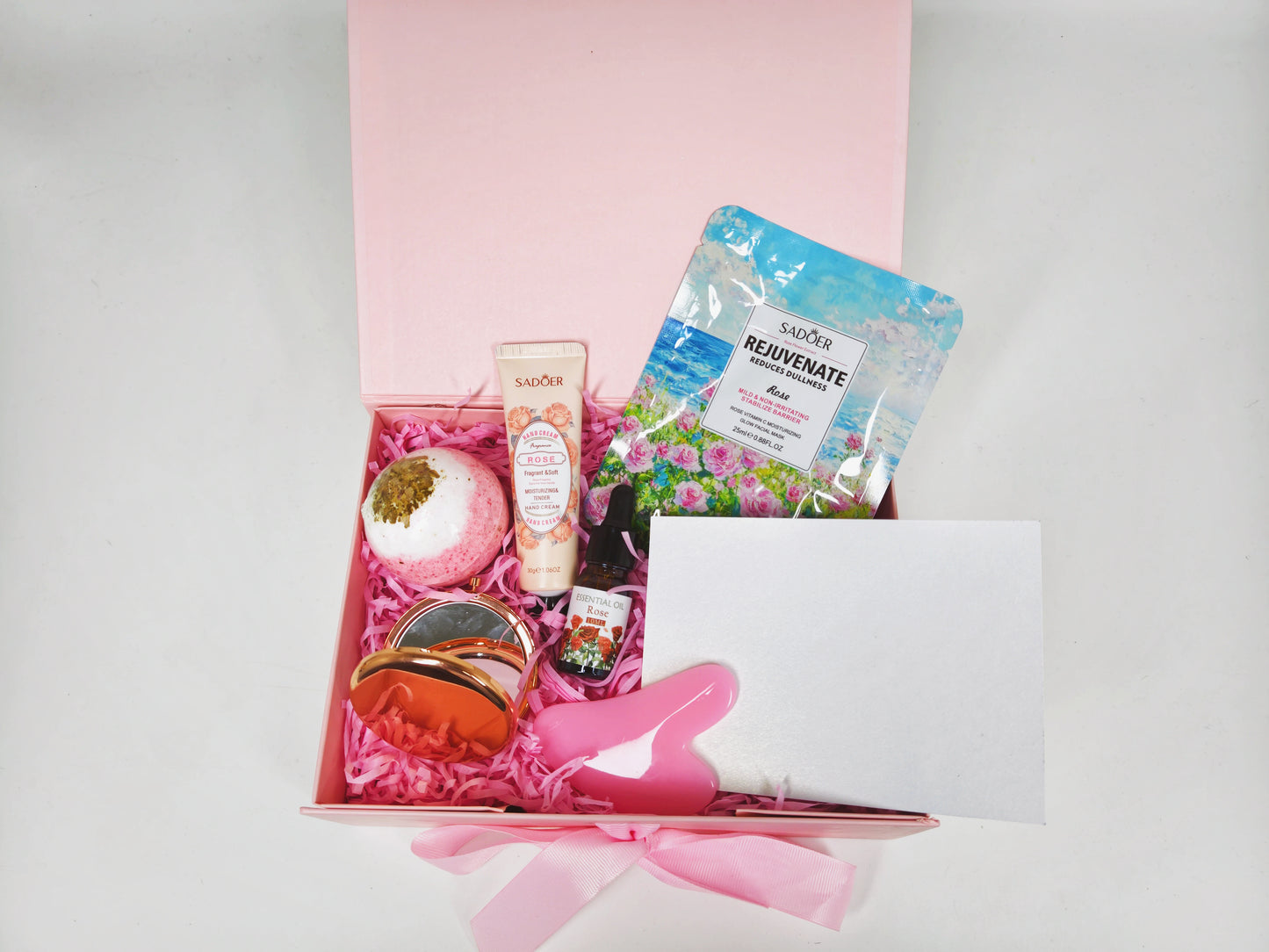 Pink Rose Romance Self-Care Gift Box – Romantic Pampering Edition