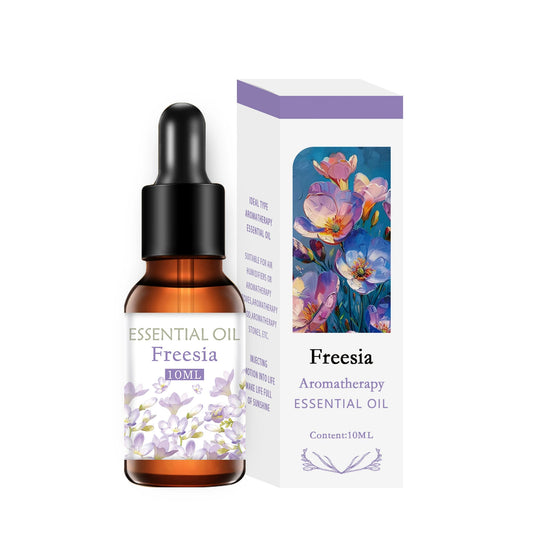 Freesia Essential Oil – Delicate Floral Aromatherapy Oil, Soft & Soothing Scent, 10ml for Diffusers & Home Fragrance