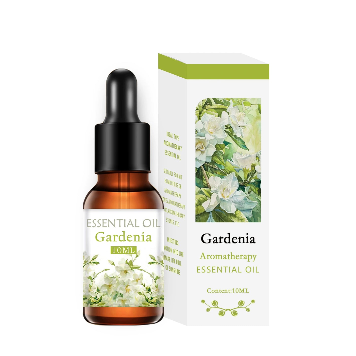 Gardenia Essential Oil – Elegant Floral Aromatherapy Oil, Rich & Calming Scent, 10ml for Diffusers & Home Fragrance