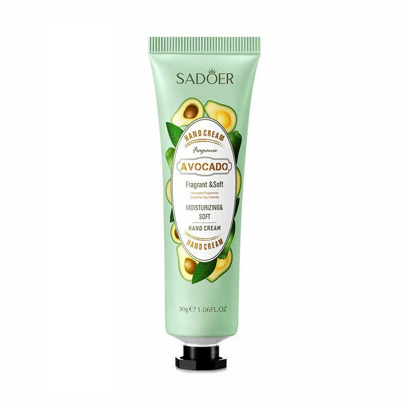 Avocado Hand Cream – Moisturizing Fragrant Hand Lotion, Nourishing Avocado Scent, 30g for Daily Hand Care