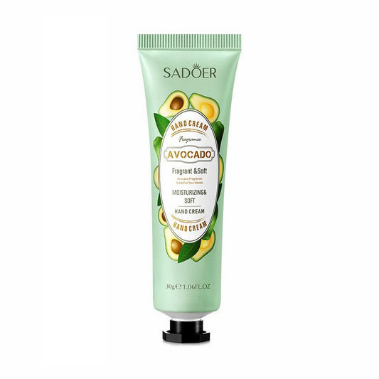 Avocado Hand Cream – Moisturizing Fragrant Hand Lotion, Nourishing Avocado Scent, 30g for Daily Hand Care