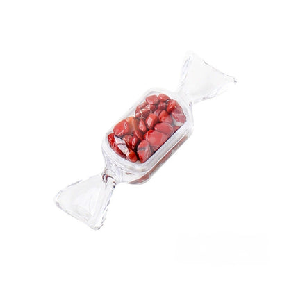 Natural Crystal Chip Candy-Shaped Mini Decorations – Multiple Crystal Options