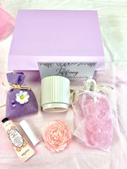 Purple Serenity Mug & Self-Care Thank You Gift Box