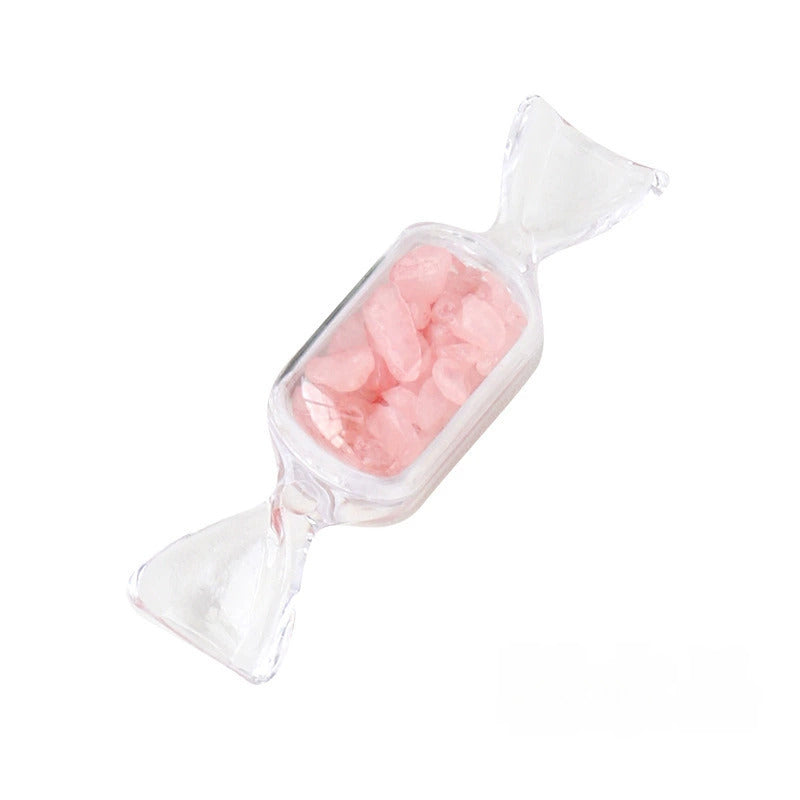 Natural Crystal Chip Candy-Shaped Mini Decorations – Multiple Crystal Options