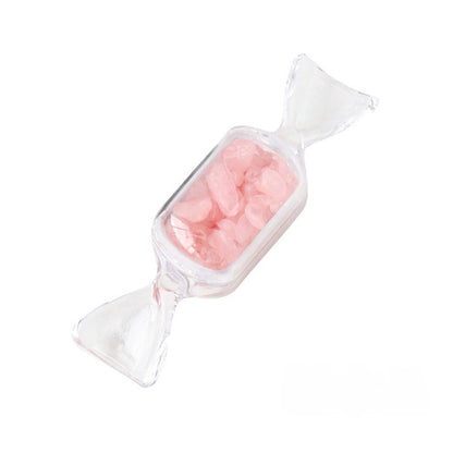 Natural Crystal Chip Candy-Shaped Mini Decorations – Multiple Crystal Options