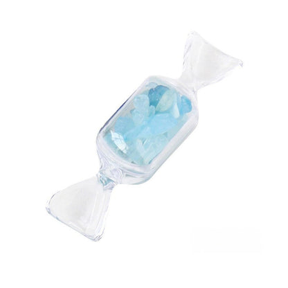 Natural Crystal Chip Candy-Shaped Mini Decorations – Multiple Crystal Options
