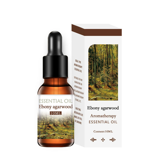 Ebony Agarwood Essential Oil – Rich Woody Aromatherapy Oil, Warm & Serene Scent, 10ml for Diffusers & Elegant Home Fragrance