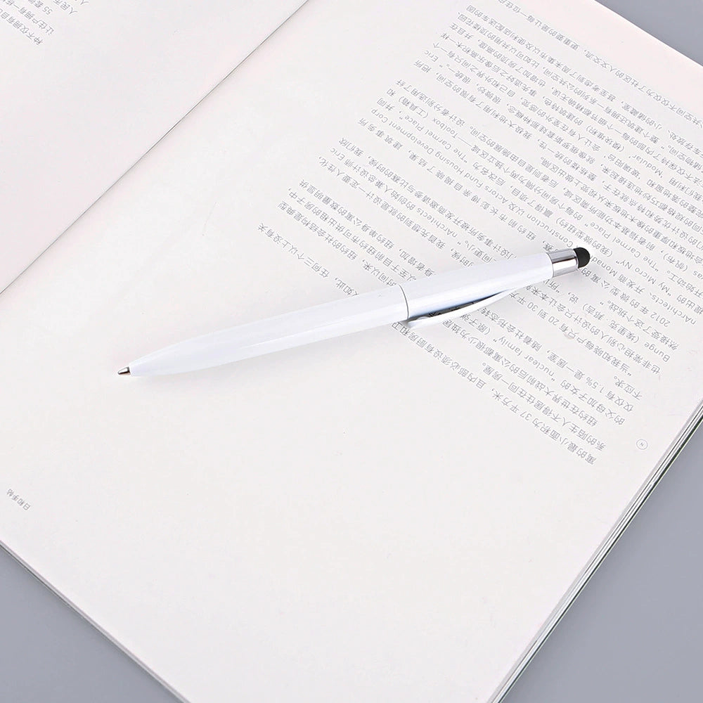 Multifunctional Touch Screen & Writing Plastic Spray Ballpoint Pen (Short Style) – Promotional Gift Pen