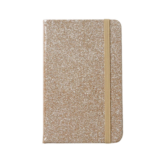 PU Glitter Portable Pocket Notebook (Multiple Colors) – Compact On-the-Go Journal